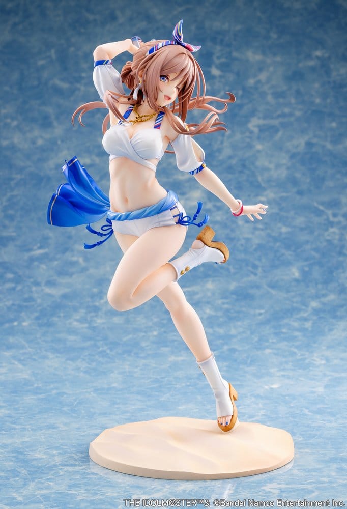 The Idolmaster Gakuen PVC Figure 1/7 Himesaki Rinami Kimi to Semi Blue Ver. With Bonus 27 cm