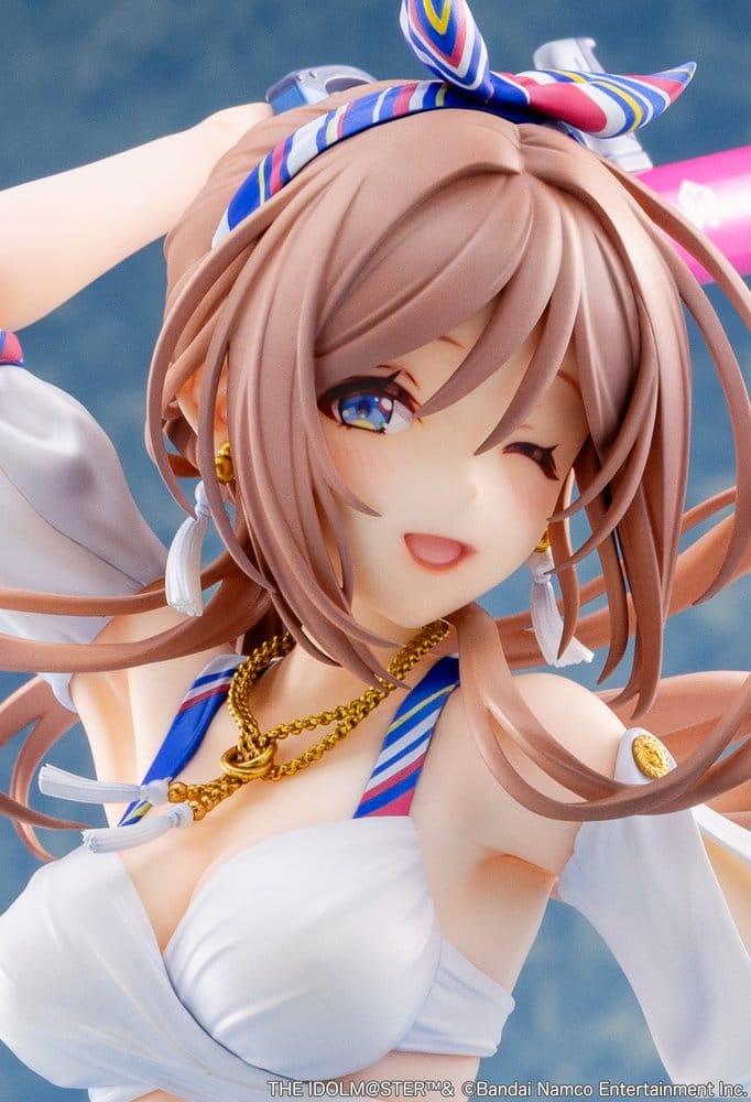 The Idolmaster Gakuen PVC Figure 1/7 Himesaki Rinami Kimi to Semi Blue Ver. With Bonus 27 cm