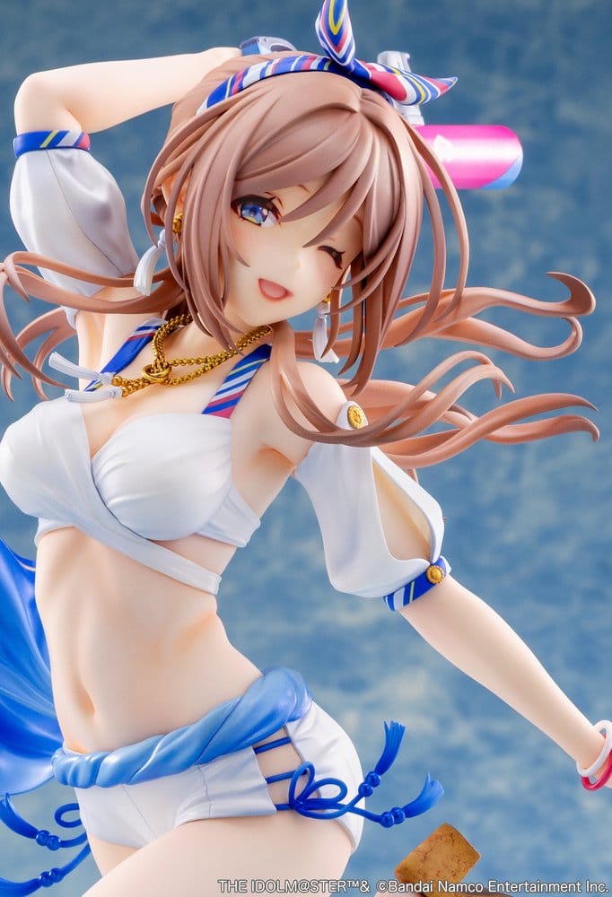 The Idolmaster Gakuen PVC Figure 1/7 Himesaki Rinami Kimi to Semi Blue Ver. With Bonus 27 cm