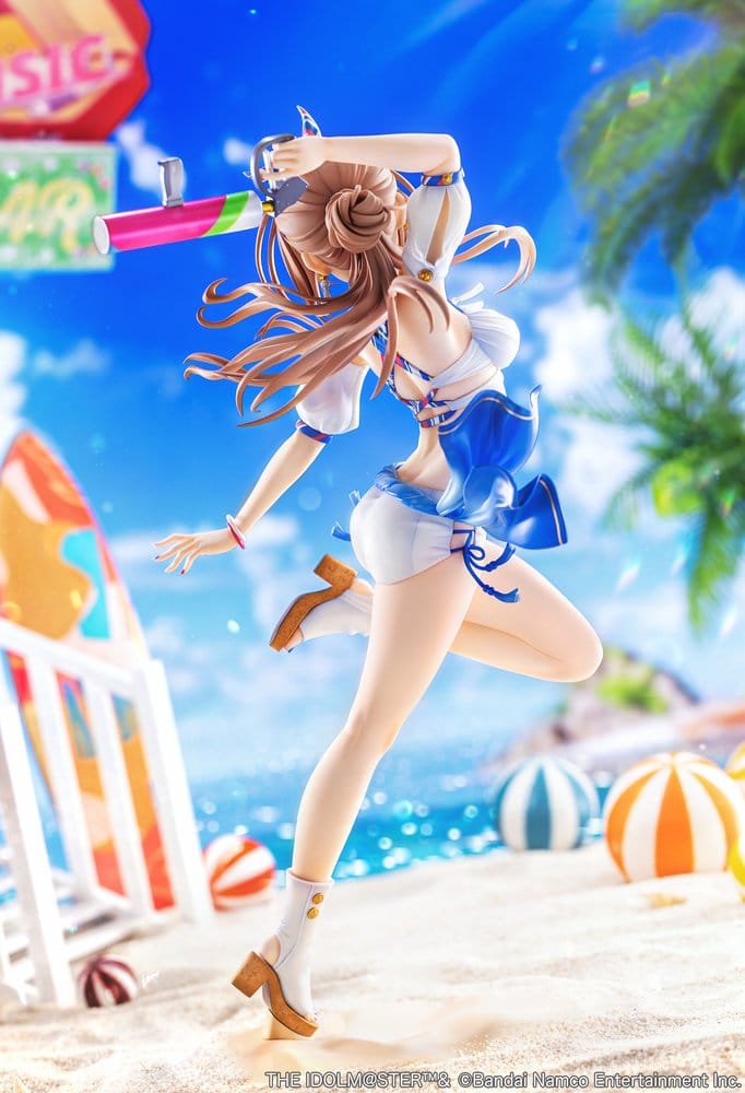 The Idolmaster Gakuen PVC Figure 1/7 Himesaki Rinami Kimi to Semi Blue Ver. With Bonus 27 cm