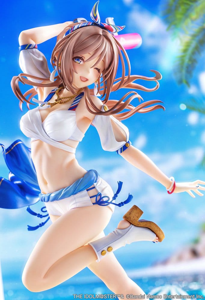 The Idolmaster Gakuen PVC Figure 1/7 Himesaki Rinami Kimi to Semi Blue Ver. 27 cm