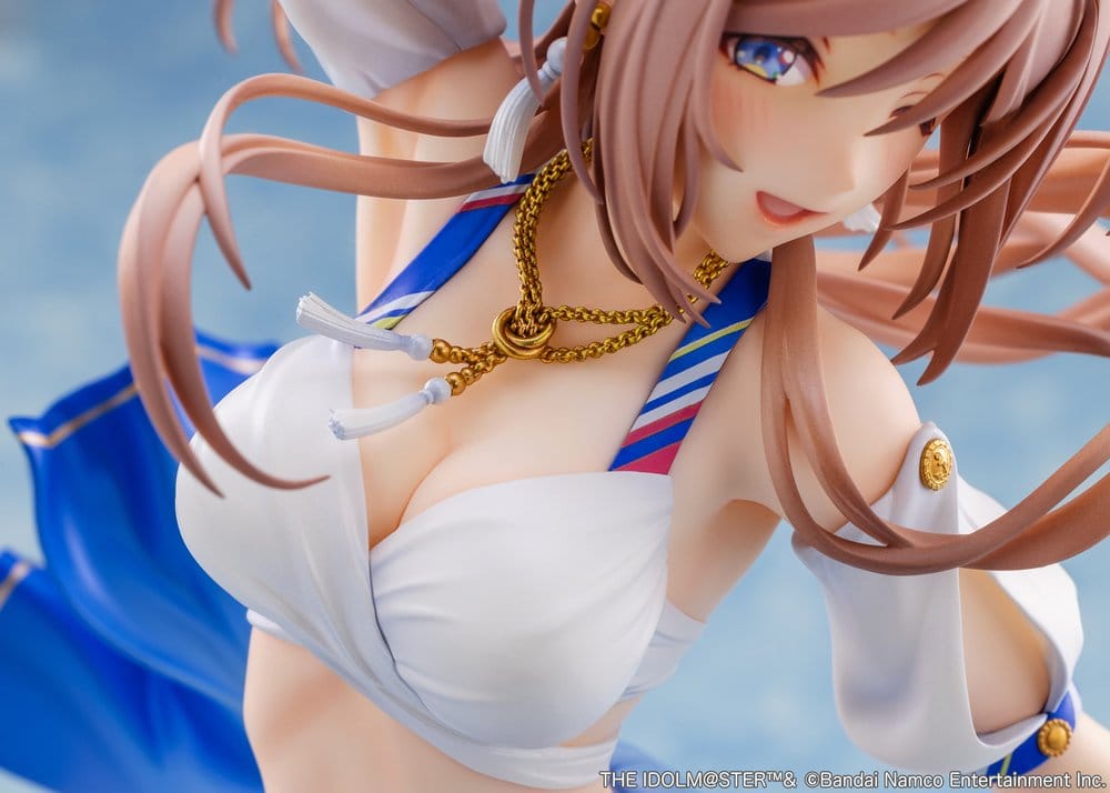 The Idolmaster Gakuen PVC Figure 1/7 Himesaki Rinami Kimi to Semi Blue Ver. 27 cm