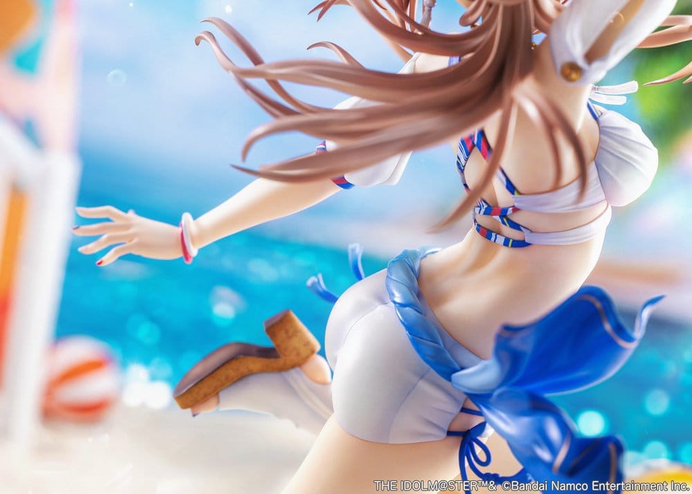 The Idolmaster Gakuen PVC Figure 1/7 Himesaki Rinami Kimi to Semi Blue Ver. 27 cm