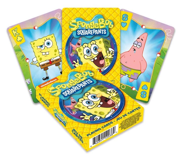 SpongeBob Playing Cards Cartoon