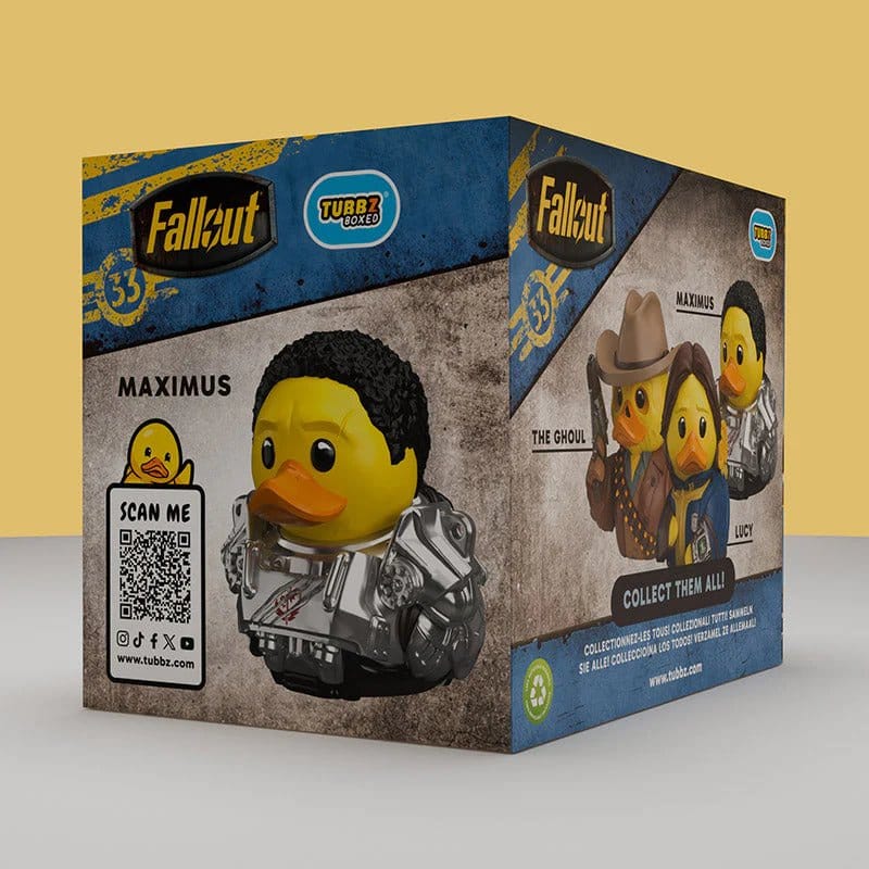 Fallout Tubbz PVC Figure Maximus Boxed Edition 10 cm