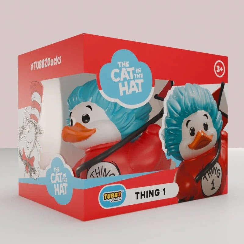 The Cat in the Hat Tubbz PVC Figure Thing 1 Boxed Edition 10 cm