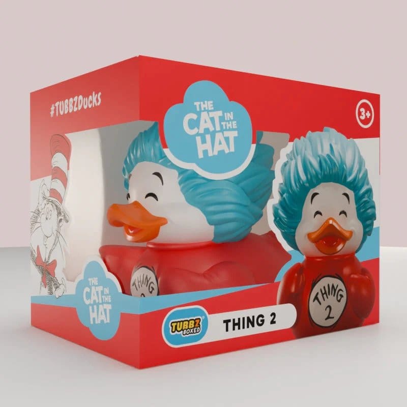 The Cat in the Hat Tubbz PVC Figure Thing 2 Boxed Edition 10 cm