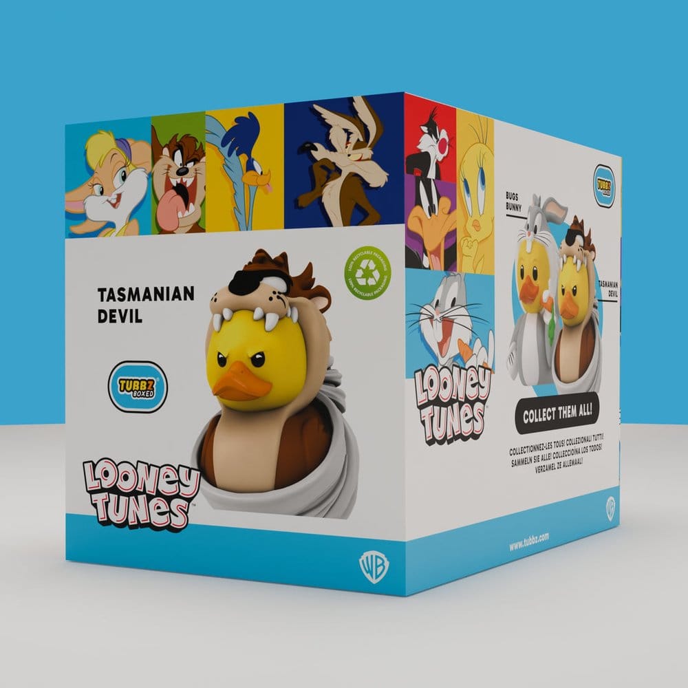 Looney Tunes Tubbz PVC Figure Taz Tasmanian Devil Boxed Edition 10 cm