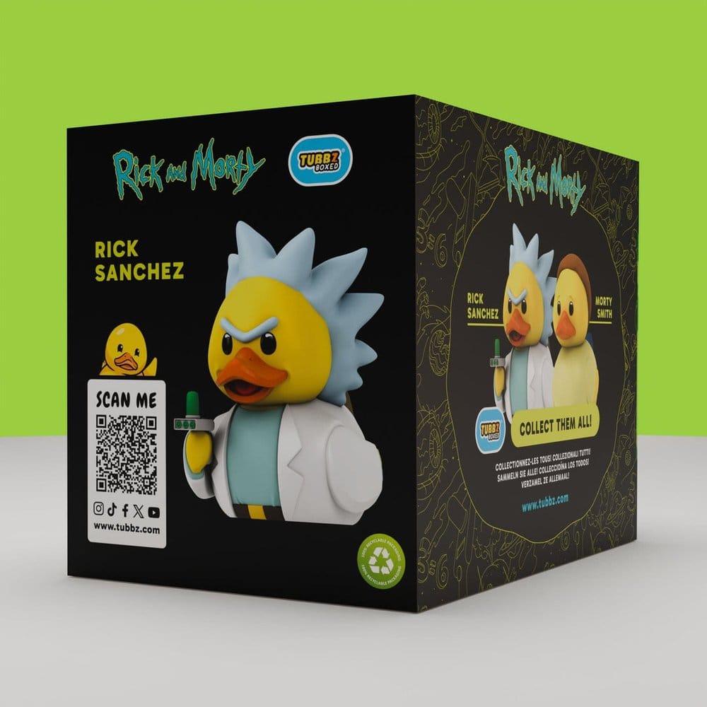 Rick and Morty Tubbz PVC Figure Rick Boxed Edition 10 cm