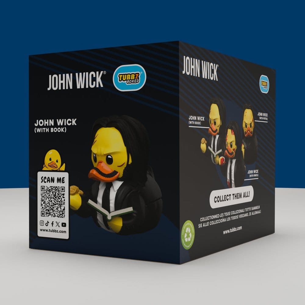 John Wick Tubbz PVC Figure Book Boxed Edition 10 cm