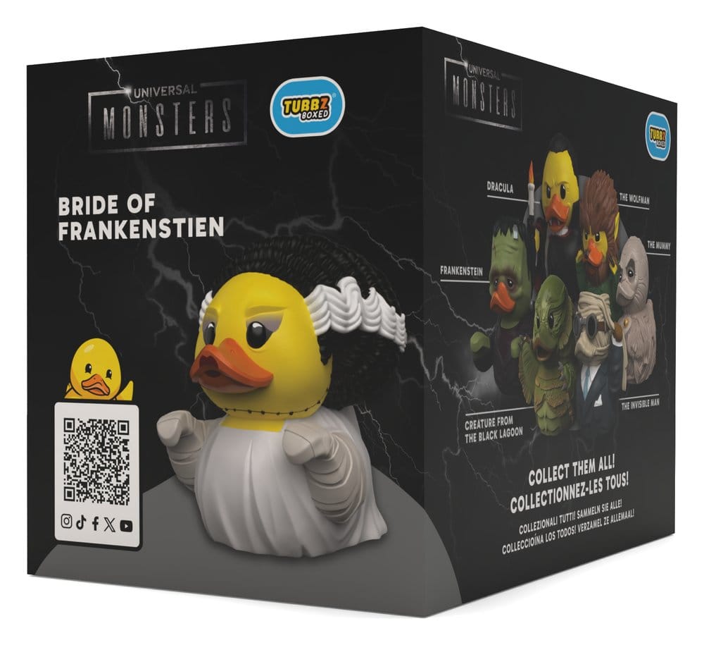 Monsters Tubbz PVC Figure Bride of Frankenstein Boxed Edition 10 cm