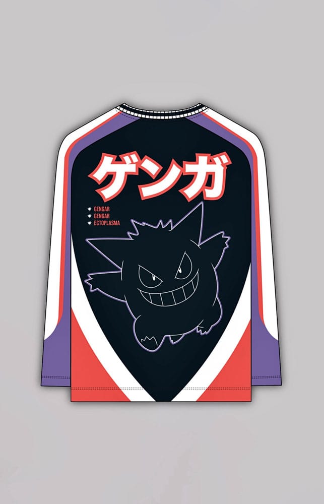 Pokemon Sweater Soccer Jersey Gengar   Size XXXL