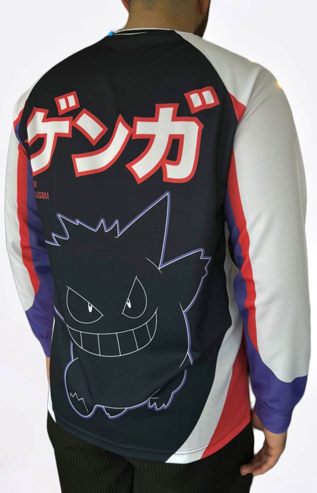 Pokemon Sweater Soccer Jersey Gengar  Size S