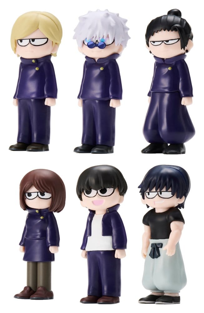 Jujutsu Kaisen JIRORI Mini Figures 9 cm Vol. 1 Blind Box Display (6)