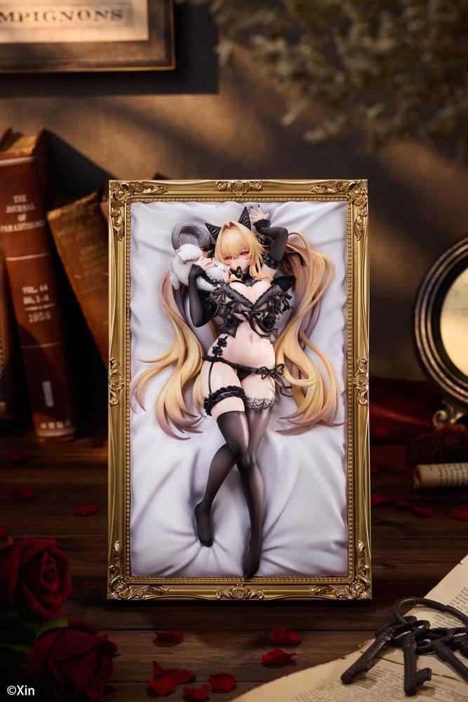 Original Character PVC Figure 1/7 Stella Black Cat Ver. Illustrated by Xin 27 cm