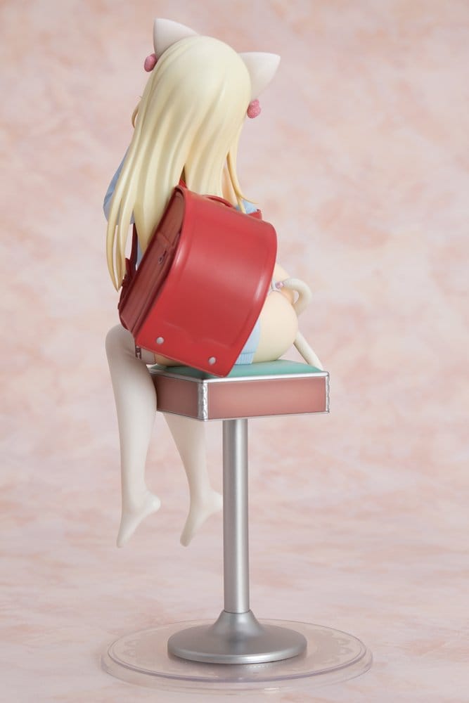 Hatsukoi Ribbon PVC Figure 1/6 Yuu White cat Ver. 25 cm