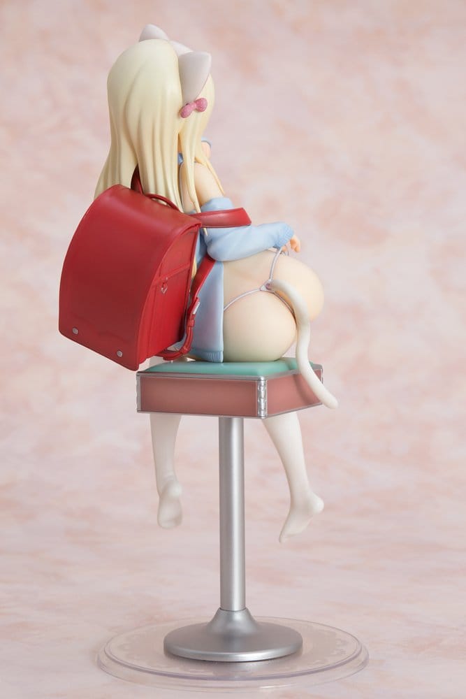 Hatsukoi Ribbon PVC Figure 1/6 Yuu White cat Ver. 25 cm