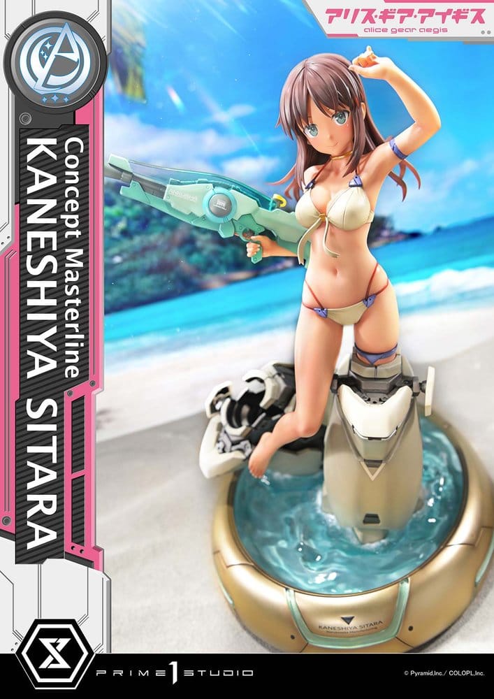 Alice Gear Aegis Concept Masterline Statue 1/5 Kaneshiya Sitara 35 cm
