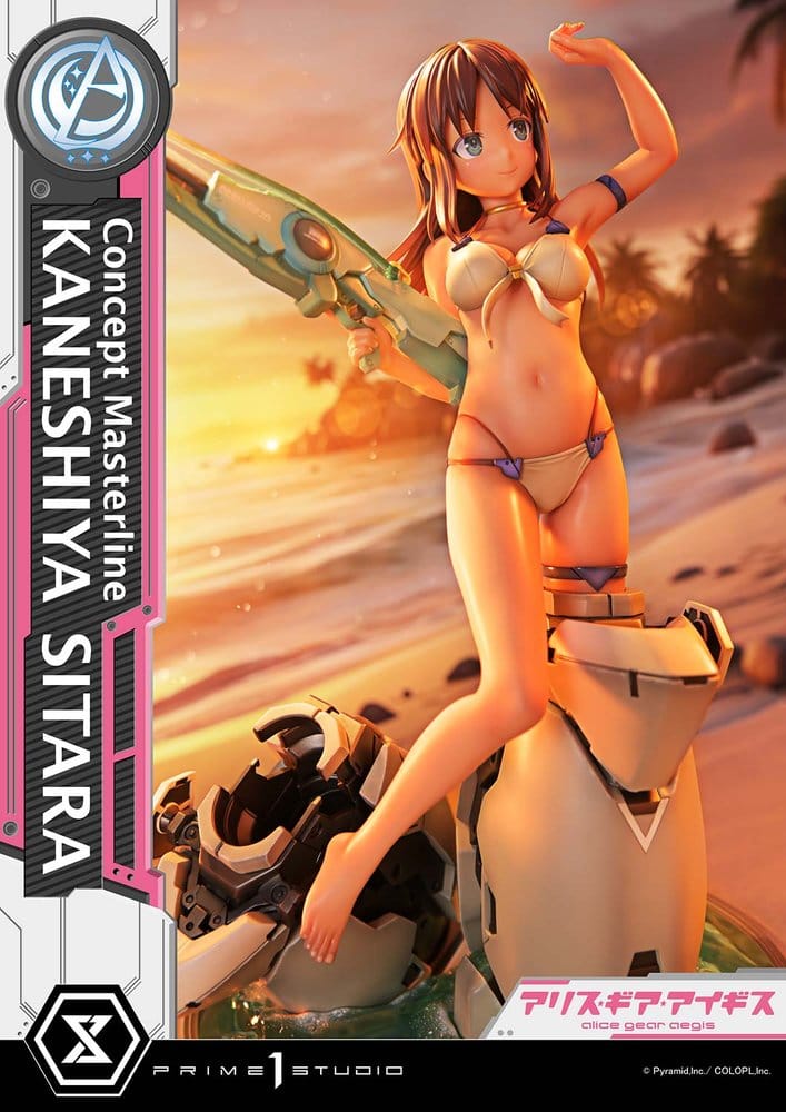 Alice Gear Aegis Concept Masterline Statue 1/5 Kaneshiya Sitara 35 cm