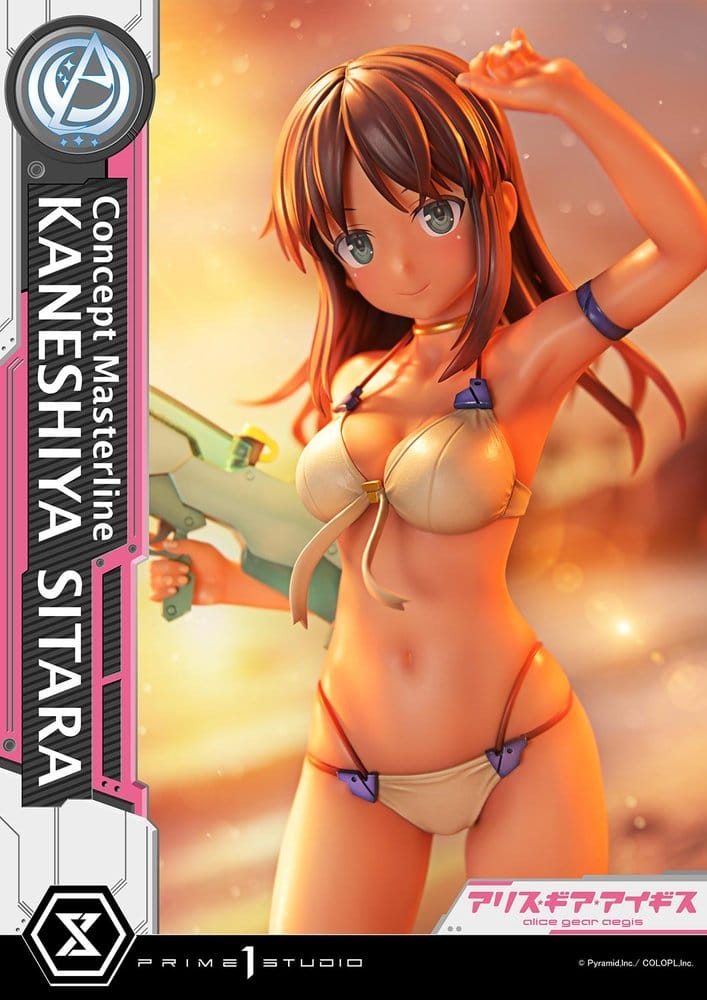 Alice Gear Aegis Concept Masterline Statue 1/5 Kaneshiya Sitara 35 cm