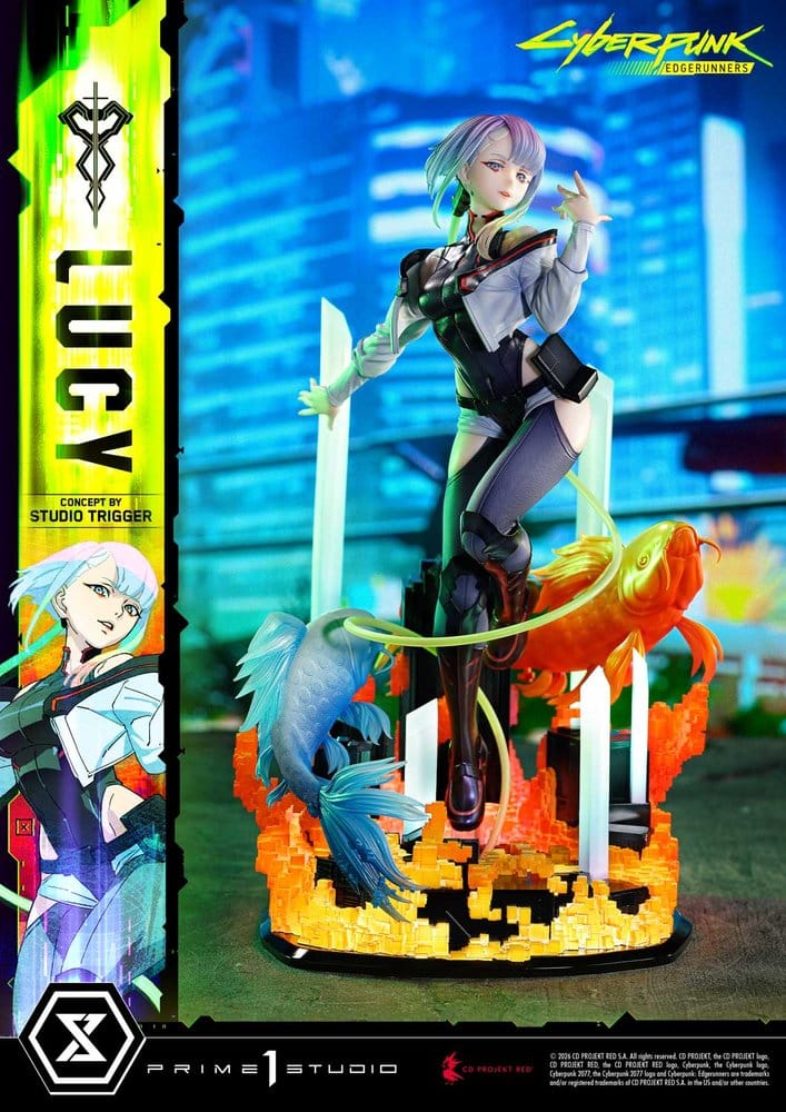 Cyberpunk: Edgerunners Concept Masterline Series Statue 1/5 Lucy (Concept By Studio TRIGGER) 39 cm