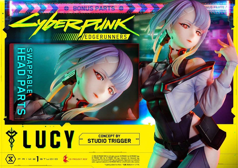 Cyberpunk: Edgerunners Concept Masterline Series Statue 1/5 Lucy (Concept By Studio TRIGGER) Bonus Version 39 cm