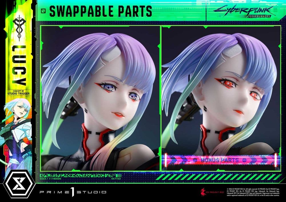 Cyberpunk: Edgerunners Concept Masterline Series Statue 1/5 Lucy (Concept By Studio TRIGGER) Bonus Version 39 cm