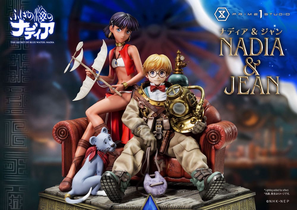 Nadia: The Secret of Blue Water Concept Masterline Series Statue 1/6 Nadia & Jean Bonus Ver. 35 cm