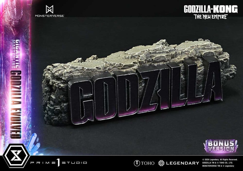 Godzilla x Kong: The New Empire (Movie) Gigantic Masterline Series Statue Godzilla Evolved Bonus Ver. 93 cm