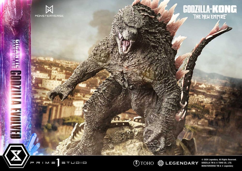 Godzilla x Kong: The New Empire (Movie) Gigantic Masterline Series Statue Godzilla Evolved Bonus Ver. 93 cm