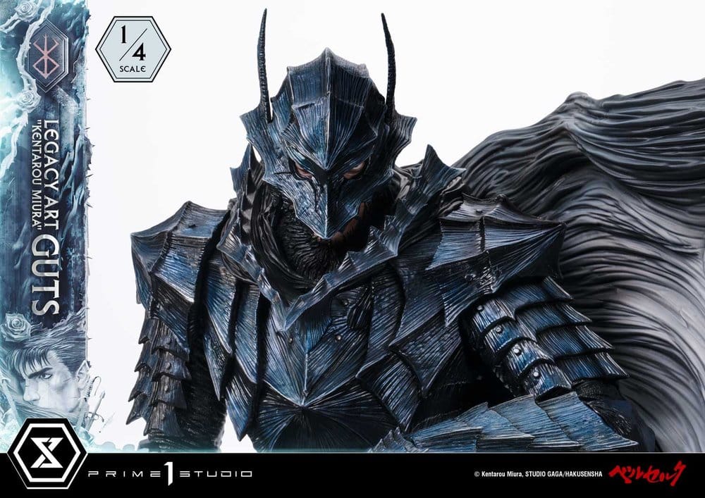 Berserk Legacy Art "Kentarou Miura" Statue 1/4 Guts Bonus Version 74 cm
