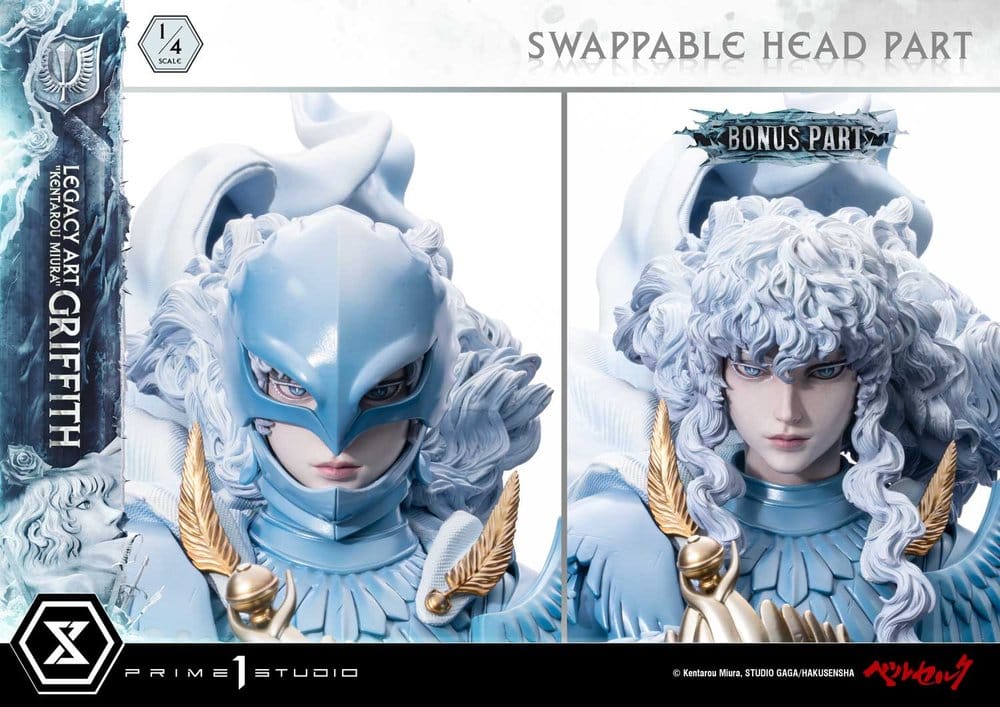 Berserk Legacy Art "Kentarou Miura" Statue 1/4 Griffith Bonus Version 93 cm