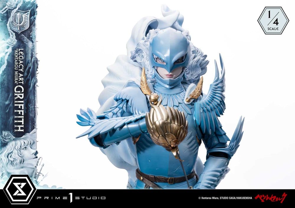 Berserk Legacy Art "Kentarou Miura" Statue 1/4 Griffith Bonus Version 93 cm