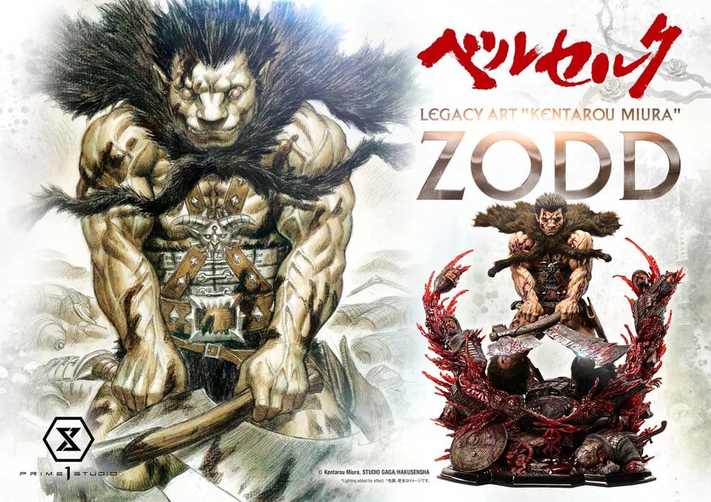 Berserk Legacy Art "Kentarou Miura" Statue 1/4 Zodd 88 cm
