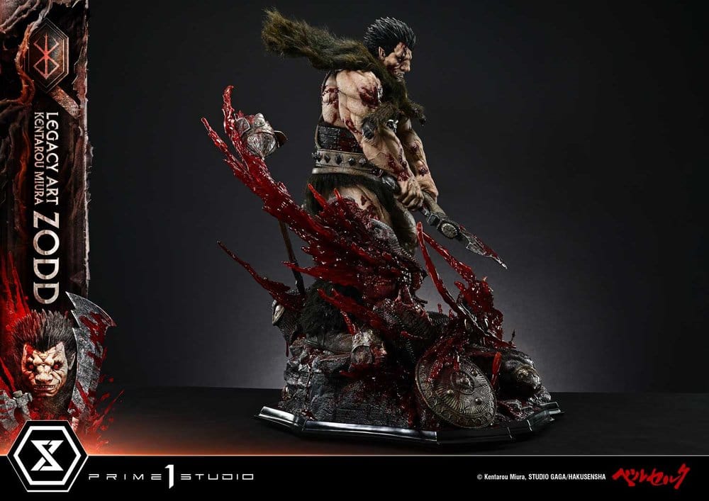 Berserk Legacy Art "Kentarou Miura" Statue 1/4 Zodd Deluxe Version 88 cm