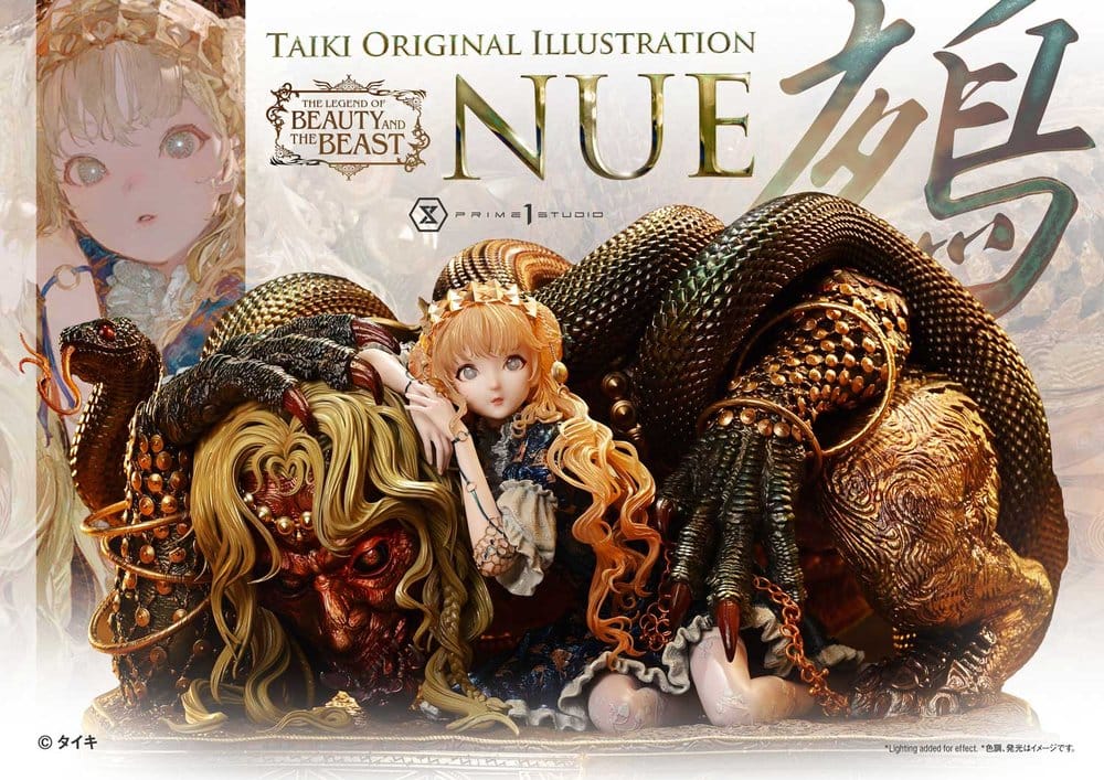 The Legend of Beauty and the Beast Statue 1/5 Nue Art by Taiki 45 cm