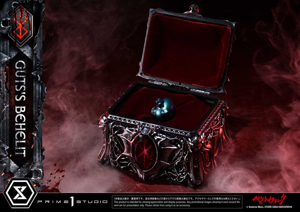 Berserk Life Scale Statue Gut's Behelit 5 cm