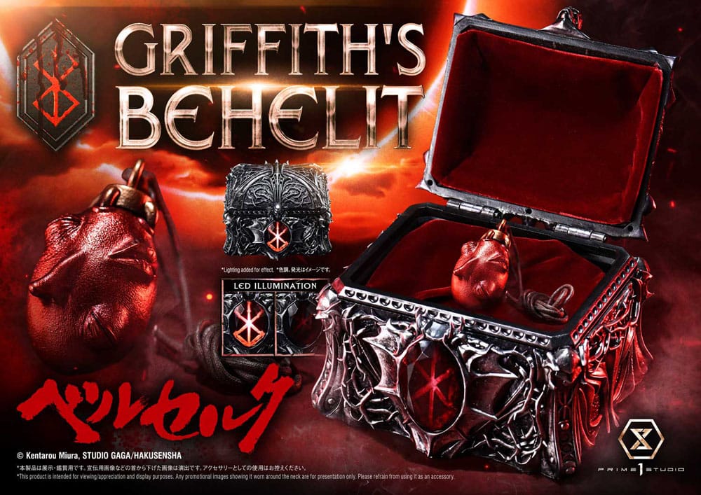Berserk Life-Size Statue Griffith's Behelit 6 cm
