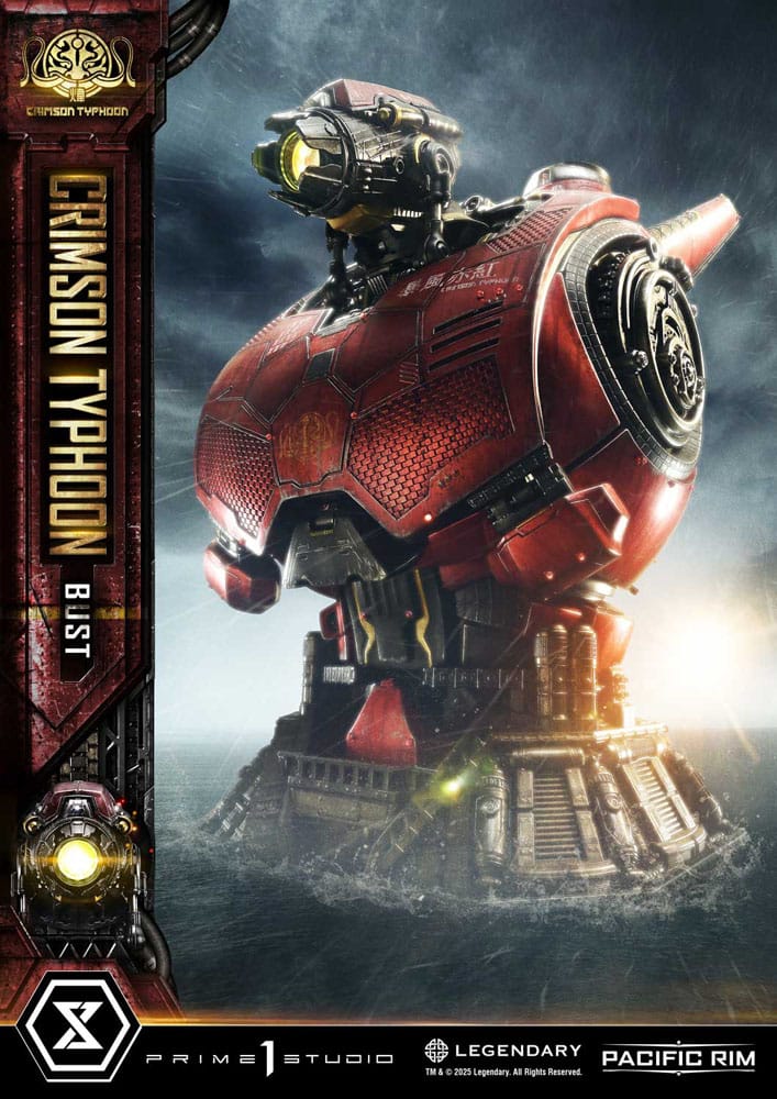 Pacific Rim Life Size Bust 1/1 Crimson Typhoon Deluxe Version 103 cm