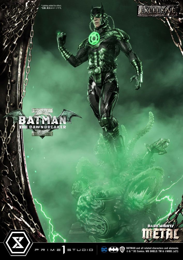 Dark Nights: Metal Statues 1/3 The Dawnbreaker &amp; The Dawnbreaker Exclusive 89 cm Assortment (3)