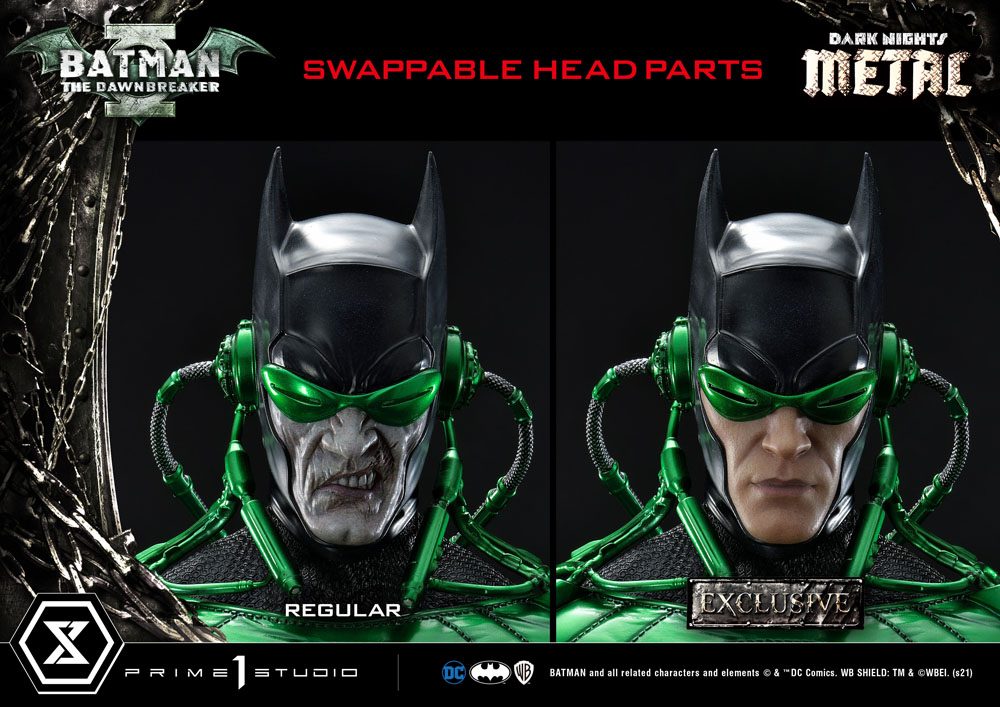 Dark Nights: Metal Statues 1/3 The Dawnbreaker &amp; The Dawnbreaker Exclusive 89 cm Assortment (3)