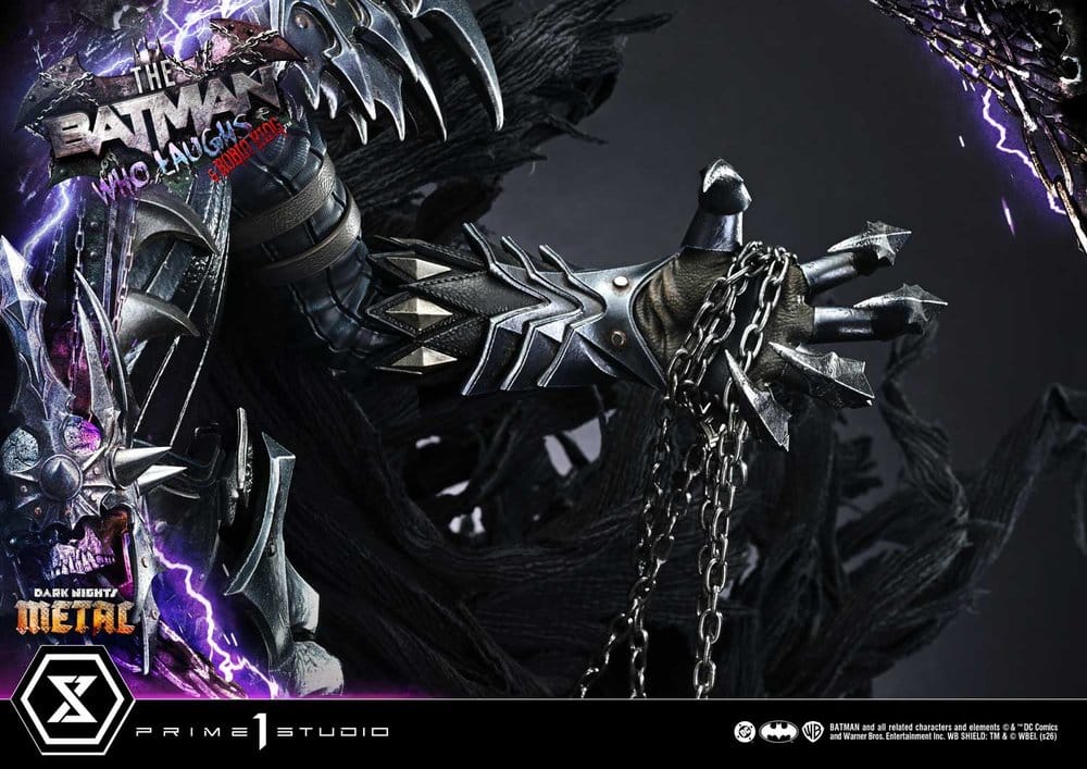 DC Comics Museum Masterline Statue 1/3 Dark Nights: Death Metal The Batman Who Laughs & Robin King 85 cm