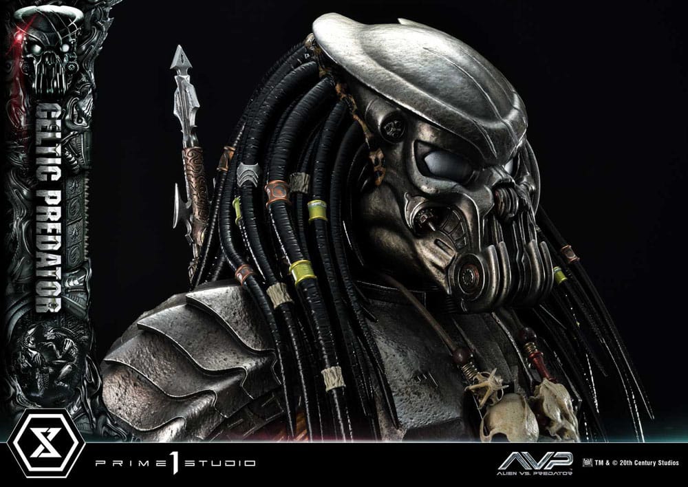 The Alien Vs. Predator Museum Masterline Series Statue 1/3 Celtic Predator Bonus Ver. 95 cm