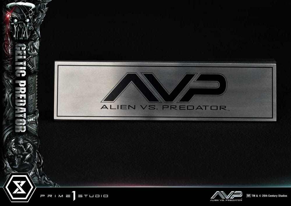 The Alien Vs. Predator Museum Masterline Series Statue 1/3 Celtic Predator Bonus Ver. 95 cm