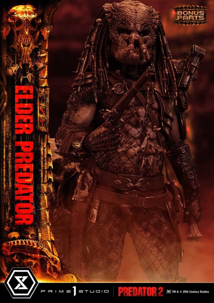 Predator 2 (Film) Museum Masterline Statue 1/3 Elder Predator DX Bonus Version 94 cm