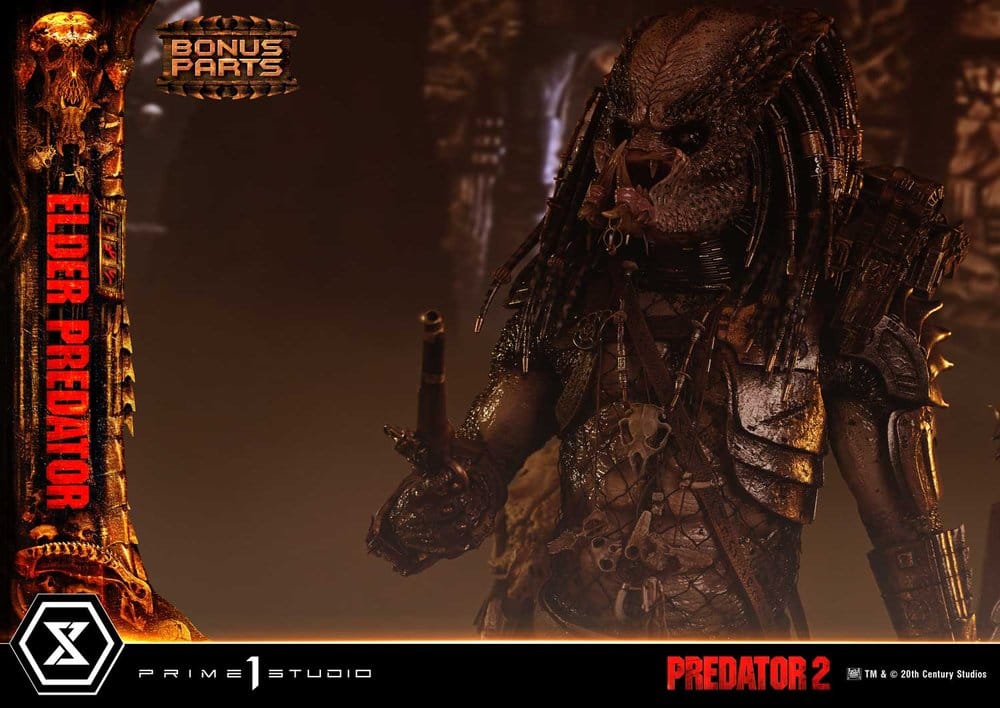Predator 2 (Film) Museum Masterline Statue 1/3 Elder Predator DX Bonus Version 94 cm