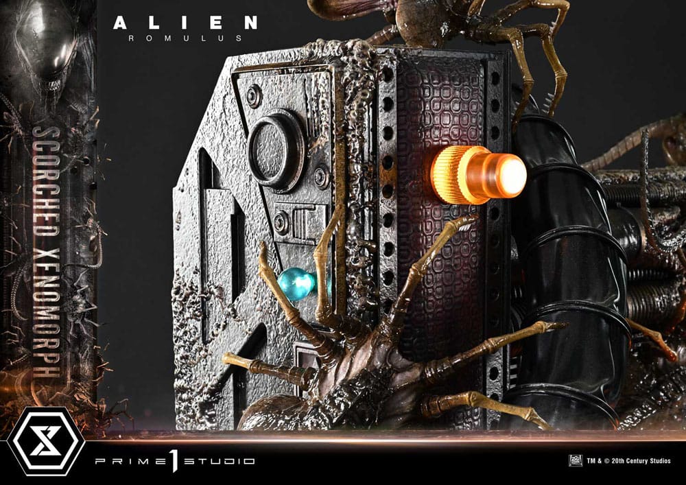 Alien: Romulus Museum Masterline XL Statue 1/3 Scorched Xenomorph 98 cm