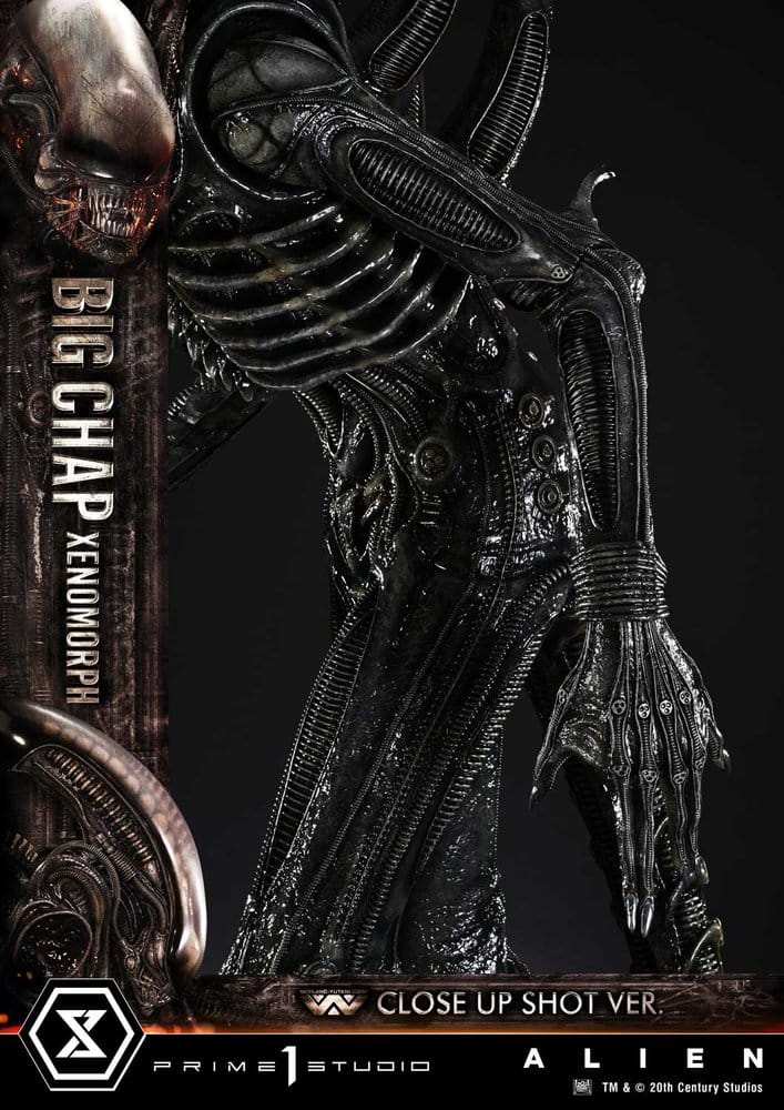 Alien (Film) Museum Masterline XL Statue 1/3 Big Chap Xenomorph Close Up Shot Ver. 100 cm