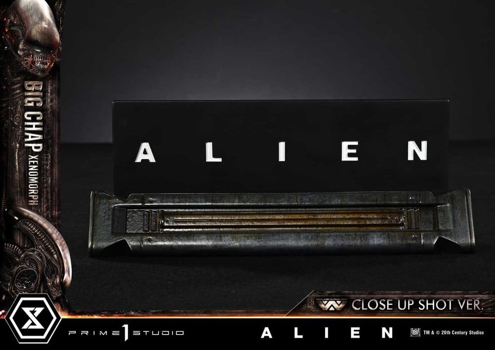 Alien (Film) Museum Masterline XL Statue 1/3 Big Chap Xenomorph Close Up Shot Ver. 100 cm