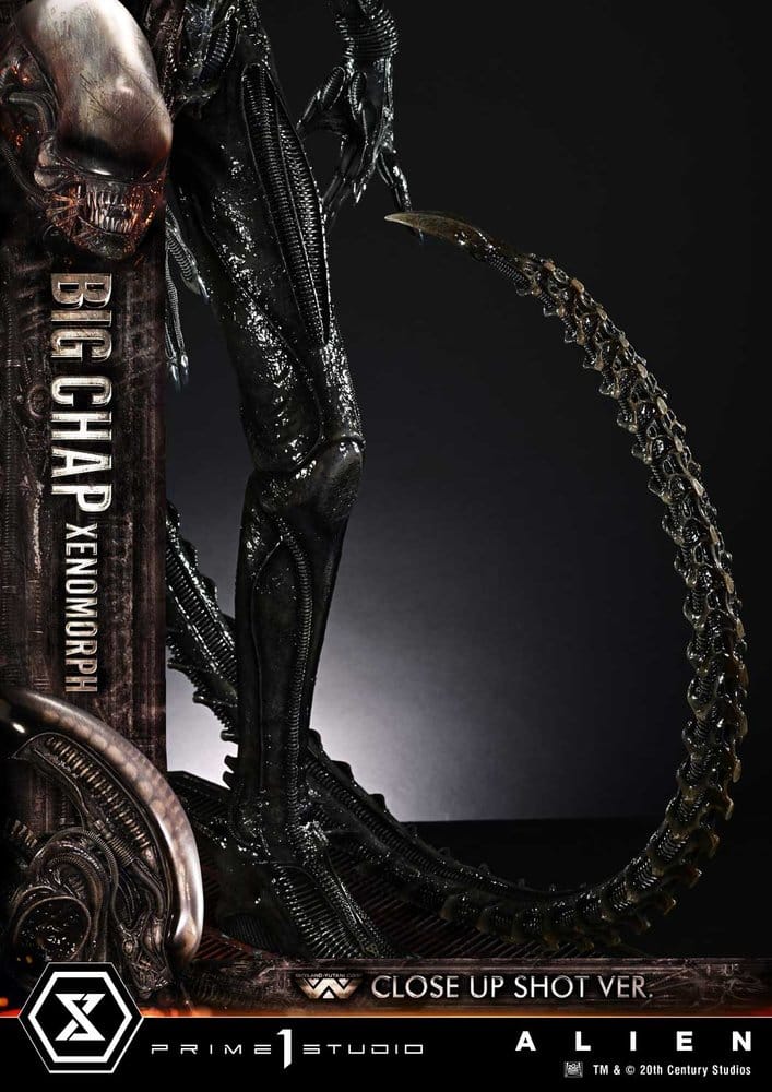 Alien (Film) Museum Masterline XL Statue 1/3 Big Chap Xenomorph Close Up Shot Ver. 100 cm
